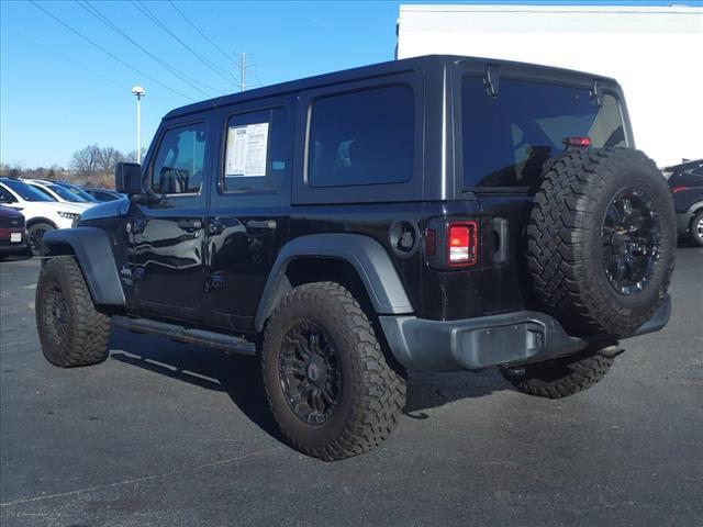 used 2021 Jeep Wrangler Unlimited car, priced at $25,702