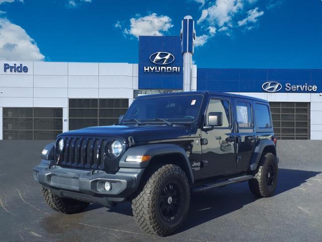 used 2021 Jeep Wrangler Unlimited car, priced at $25,702