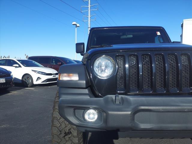 used 2021 Jeep Wrangler Unlimited car, priced at $25,702