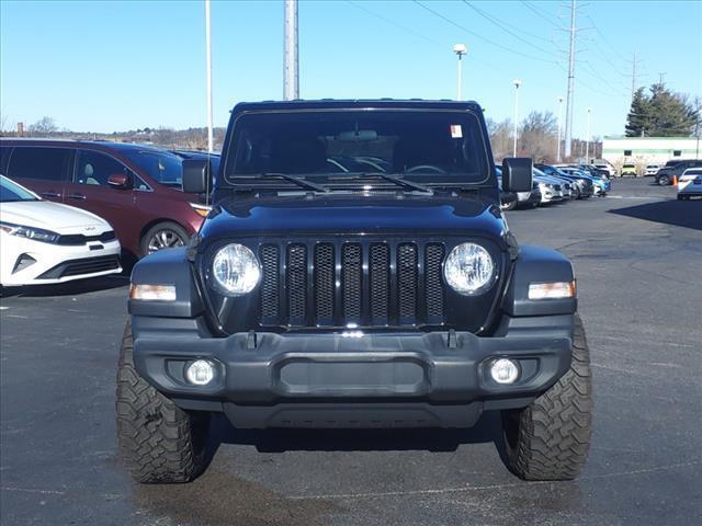 used 2021 Jeep Wrangler Unlimited car, priced at $25,702