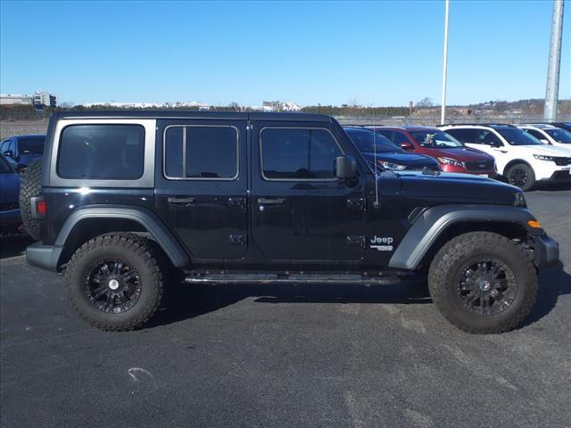 used 2021 Jeep Wrangler Unlimited car, priced at $25,702