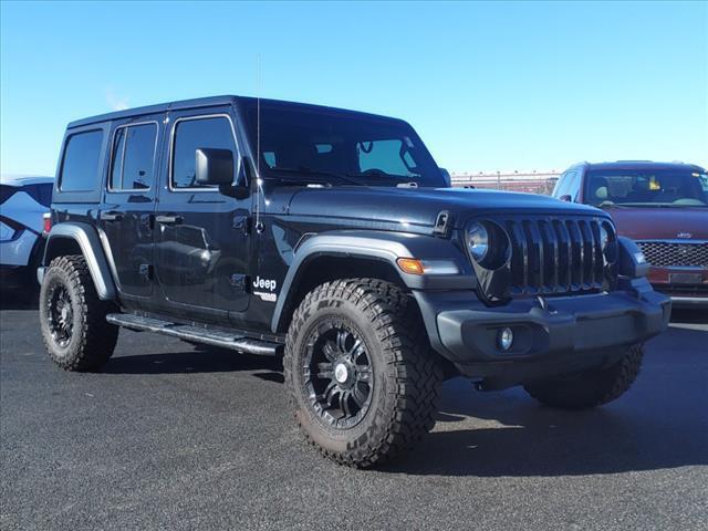 used 2021 Jeep Wrangler Unlimited car, priced at $25,702