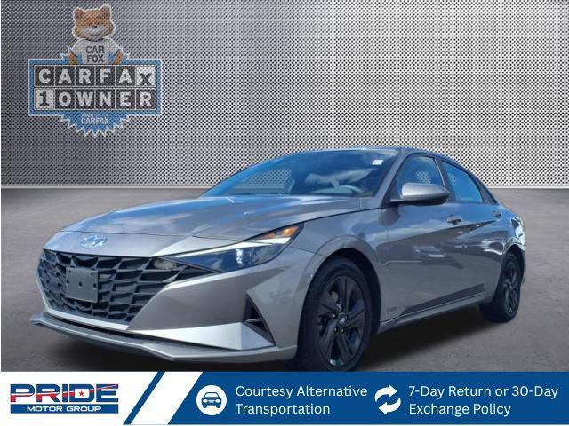 used 2021 Hyundai Elantra car, priced at $16,149