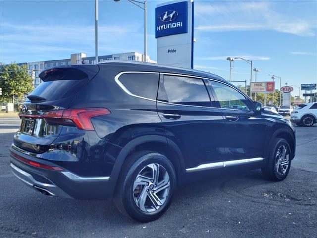 used 2021 Hyundai Santa Fe car, priced at $25,049