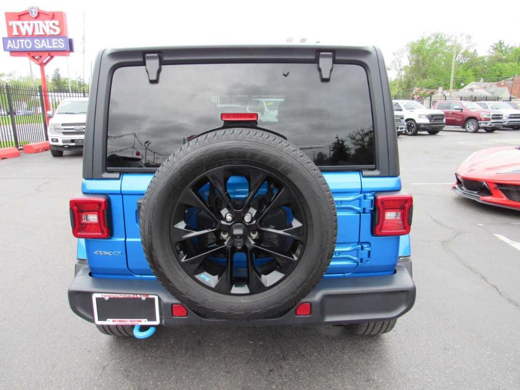 used 2022 Jeep Wrangler Unlimited 4xe car, priced at $34,995