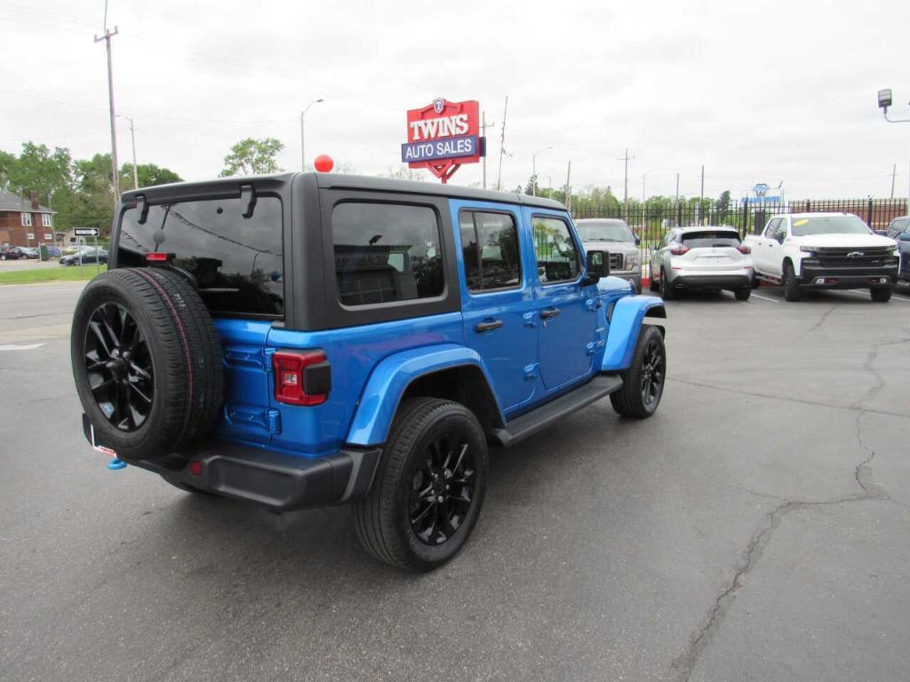 used 2022 Jeep Wrangler Unlimited 4xe car, priced at $34,995