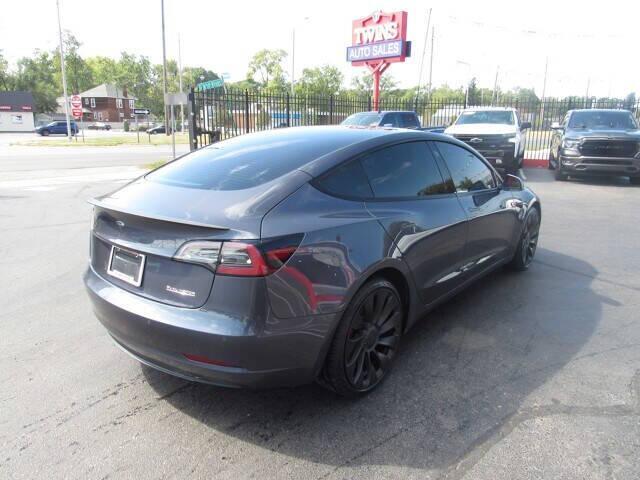 used 2022 Tesla Model 3 car, priced at $32,995