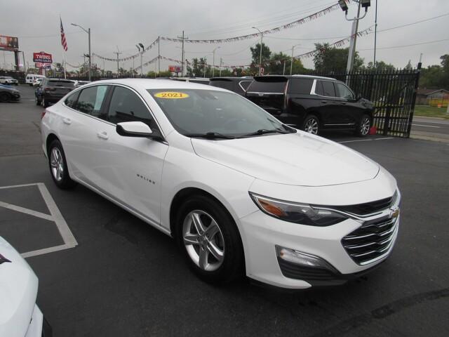 used 2021 Chevrolet Malibu car, priced at $17,995