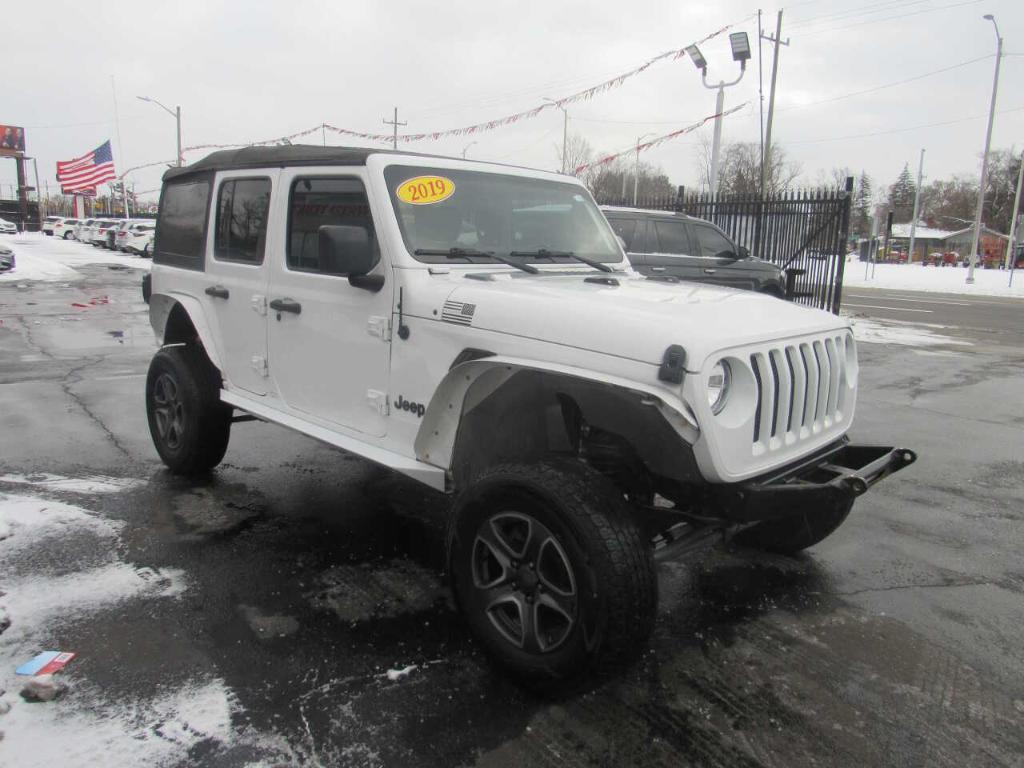 used 2019 Jeep Wrangler Unlimited car, priced at $24,995