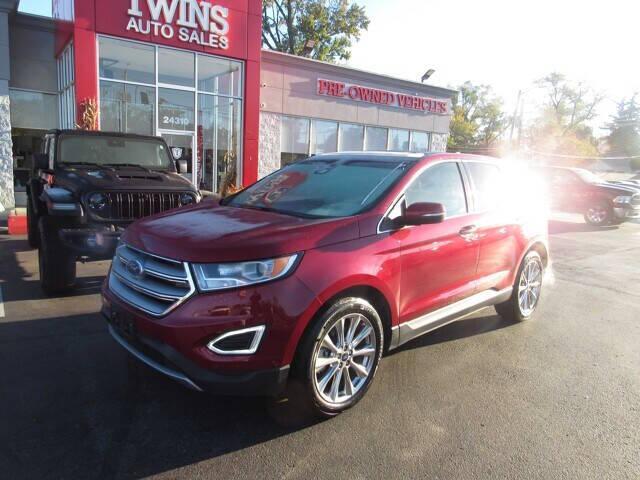 used 2017 Ford Edge car, priced at $10,995