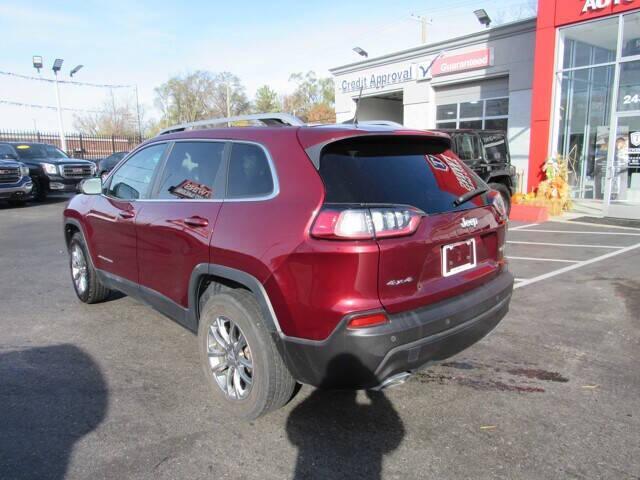 used 2021 Jeep Cherokee car, priced at $21,995