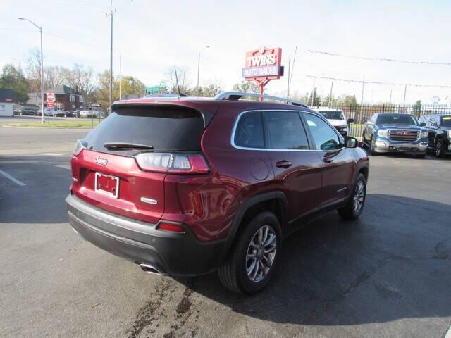 used 2021 Jeep Cherokee car, priced at $21,995