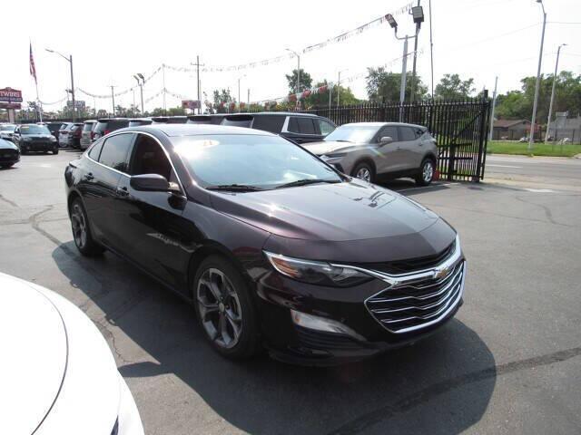 used 2021 Chevrolet Malibu car, priced at $15,995