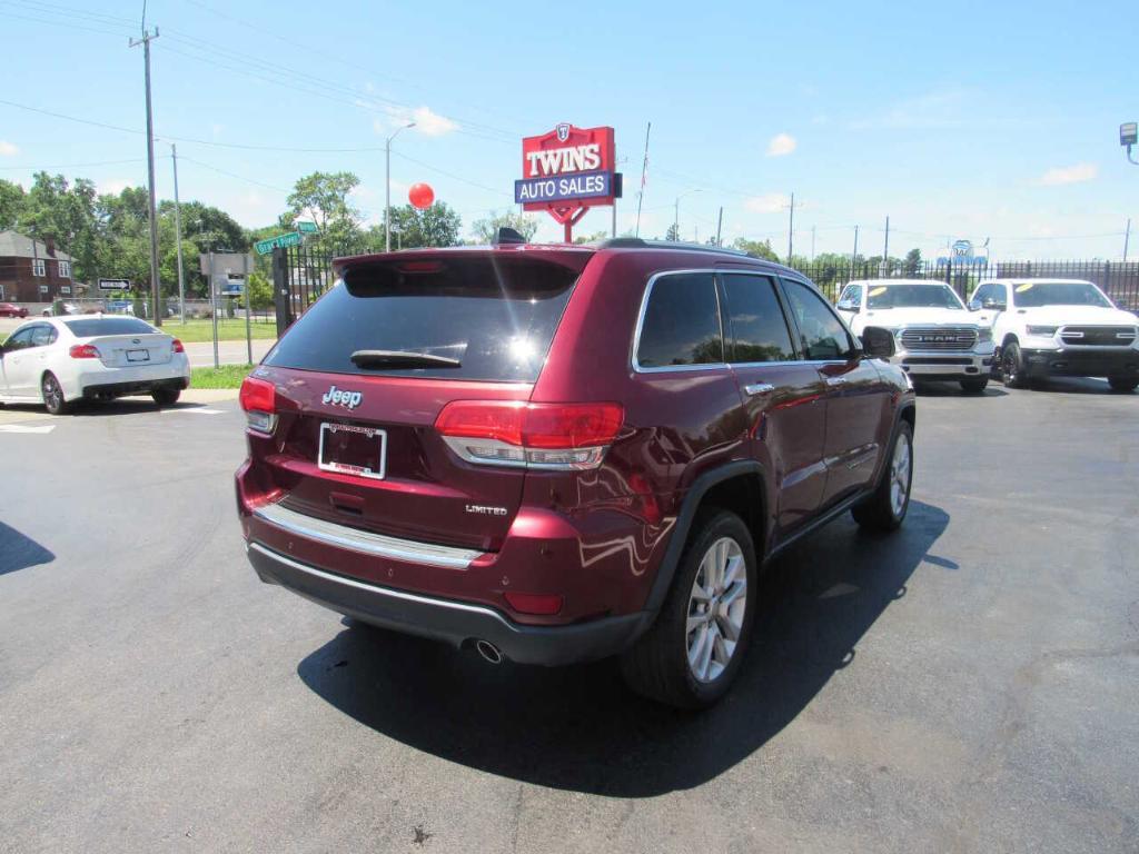 used 2017 Jeep Grand Cherokee car, priced at $14,995