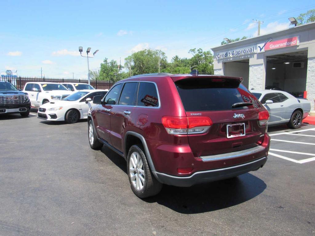 used 2017 Jeep Grand Cherokee car, priced at $14,995