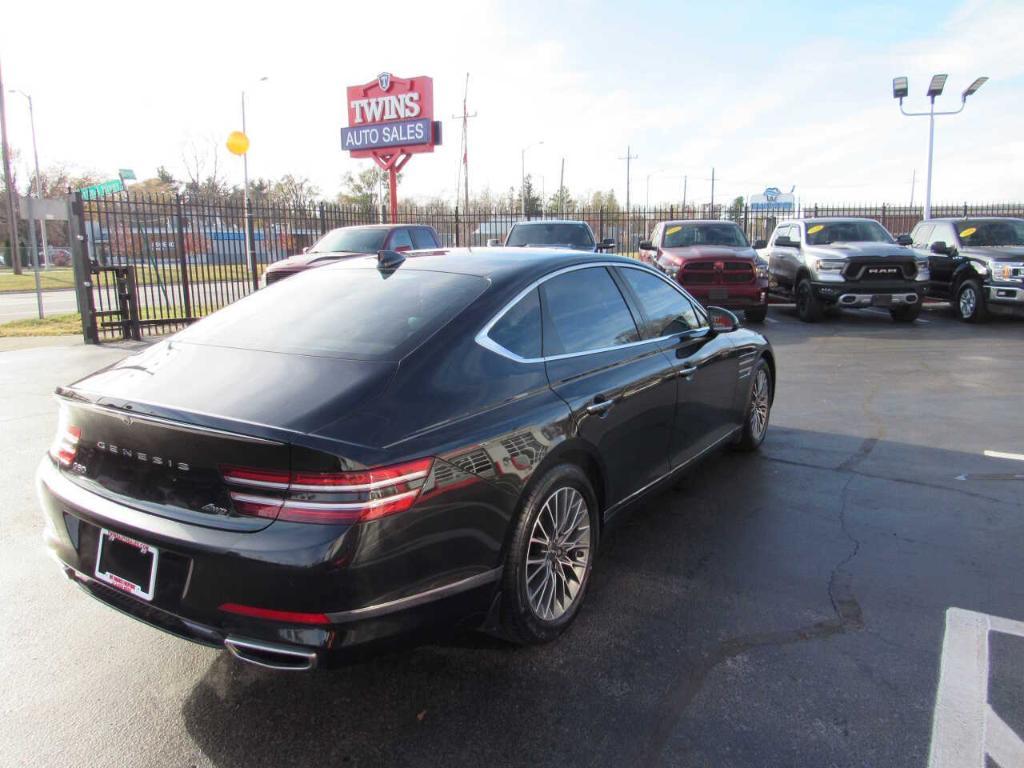 used 2022 Genesis G80 car, priced at $31,995