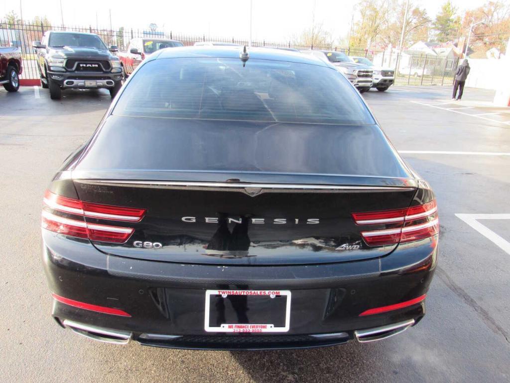 used 2022 Genesis G80 car, priced at $31,995