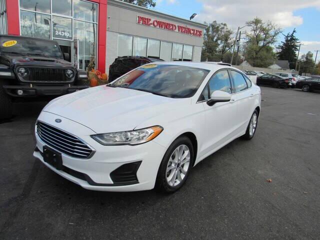 used 2020 Ford Fusion car, priced at $14,995