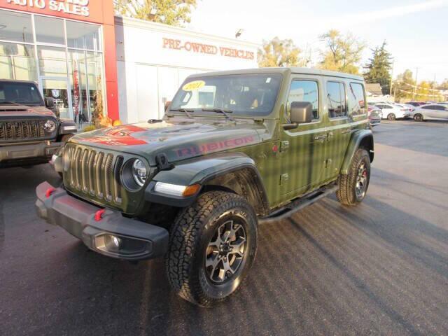 used 2021 Jeep Wrangler Unlimited car, priced at $34,995