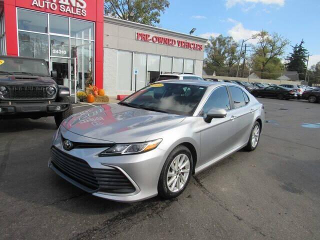 used 2021 Toyota Camry car, priced at $17,995