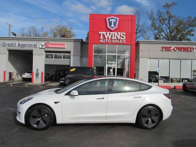 used 2023 Tesla Model 3 car, priced at $27,995