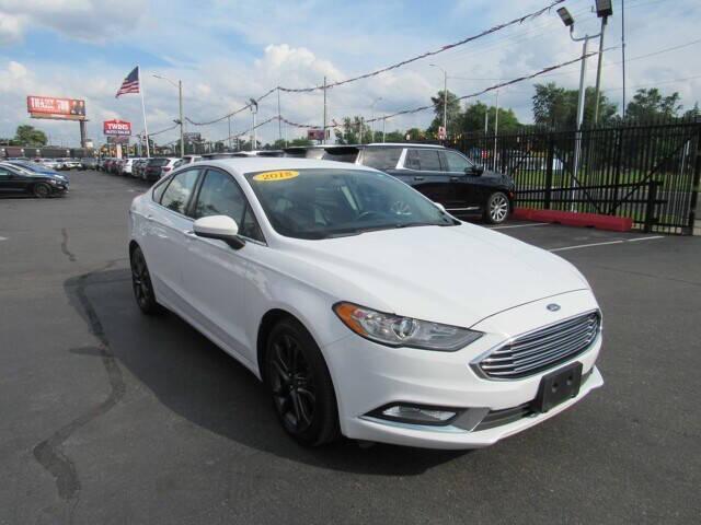 used 2018 Ford Fusion car, priced at $14,995