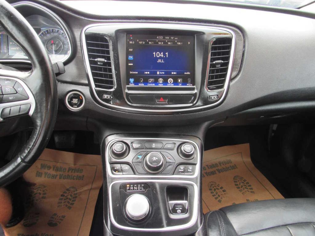 used 2017 Chrysler 200 car, priced at $10,995