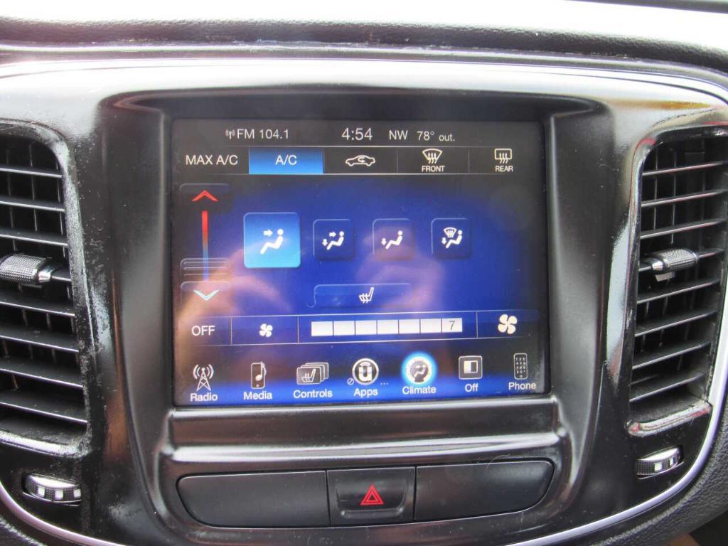 used 2017 Chrysler 200 car, priced at $10,995