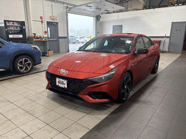 used 2021 Hyundai Elantra car, priced at $21,691