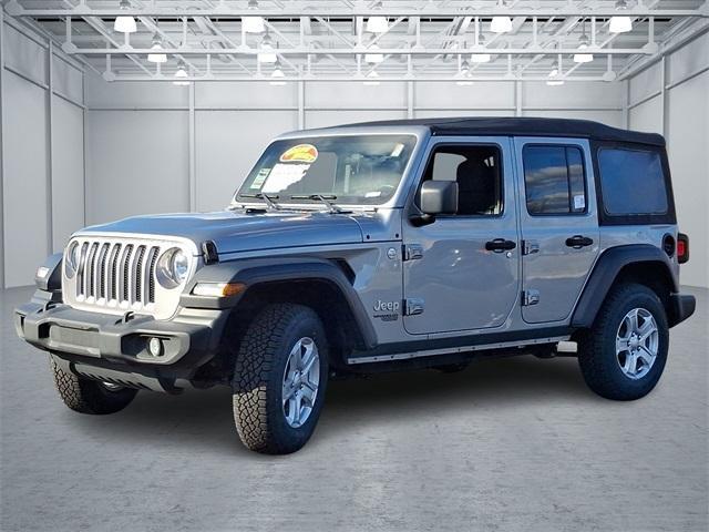 used 2021 Jeep Wrangler Unlimited car, priced at $24,590