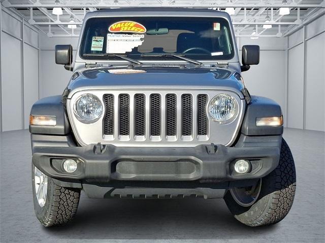 used 2021 Jeep Wrangler Unlimited car, priced at $24,590