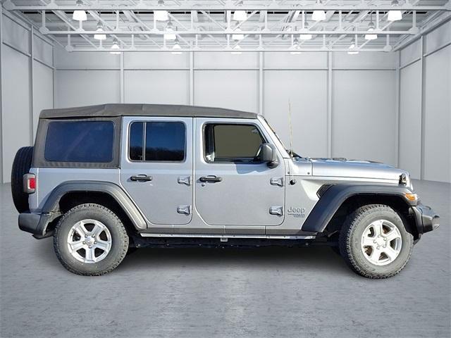 used 2021 Jeep Wrangler Unlimited car, priced at $24,590