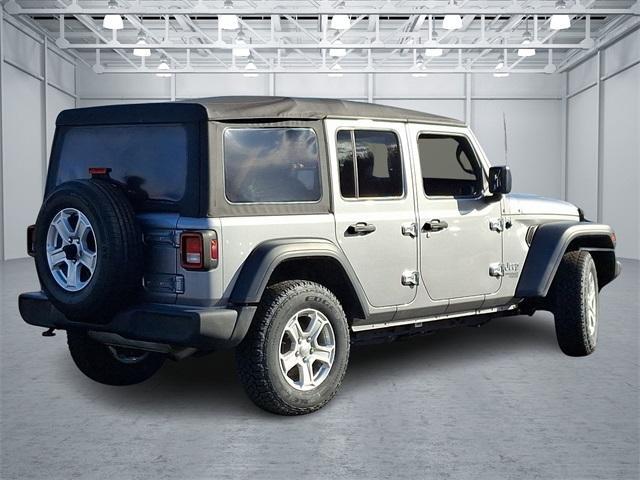 used 2021 Jeep Wrangler Unlimited car, priced at $24,590