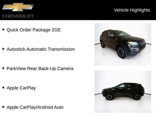 used 2020 Jeep Compass car, priced at $14,860