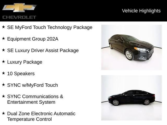 used 2016 Ford Fusion car, priced at $10,985