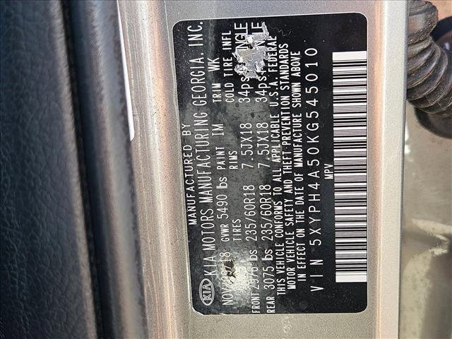 used 2019 Kia Sorento car, priced at $12,992