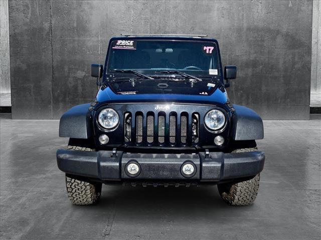 used 2017 Jeep Wrangler Unlimited car, priced at $20,992