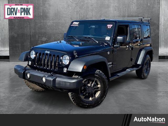 used 2017 Jeep Wrangler Unlimited car, priced at $21,891