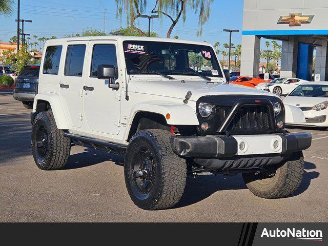 used 2016 Jeep Wrangler Unlimited car, priced at $16,992