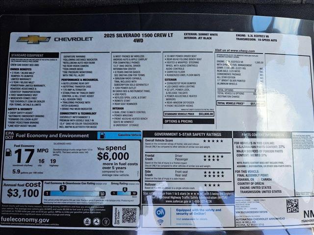new 2025 Chevrolet Silverado 1500 car, priced at $45,240