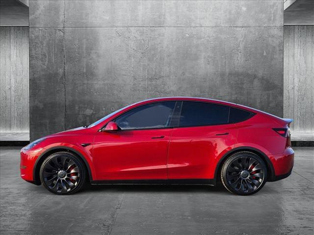 used 2022 Tesla Model Y car, priced at $32,492