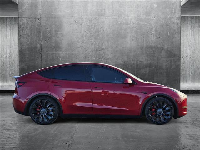 used 2022 Tesla Model Y car, priced at $32,492