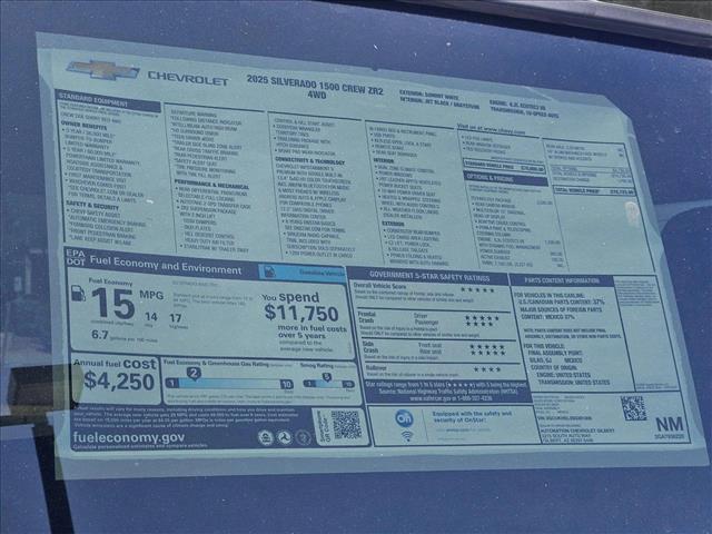 new 2025 Chevrolet Silverado 1500 car, priced at $66,990
