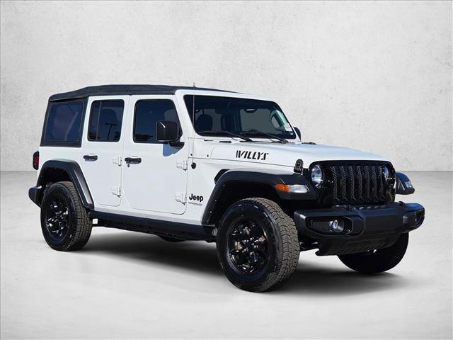 used 2021 Jeep Wrangler Unlimited car, priced at $27,992