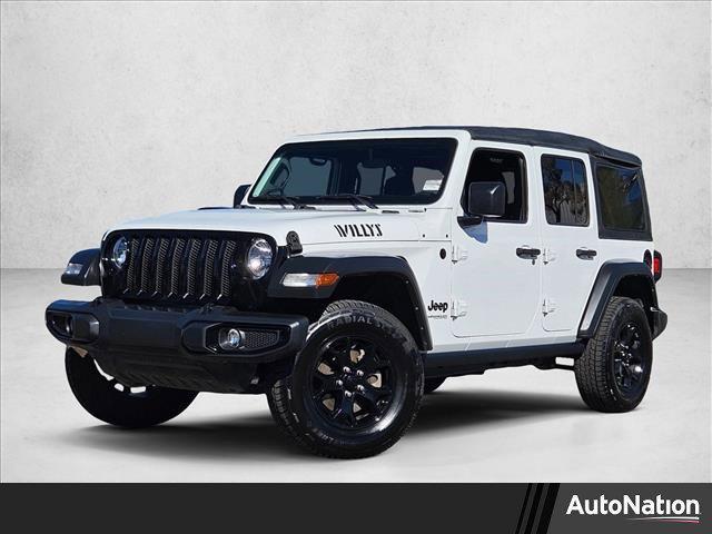 used 2021 Jeep Wrangler Unlimited car, priced at $27,992