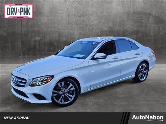 used 2021 Mercedes-Benz C-Class car, priced at $29,991