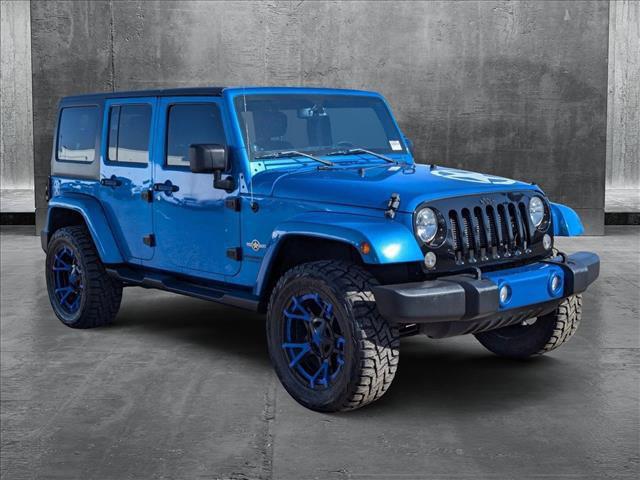 used 2014 Jeep Wrangler Unlimited car, priced at $16,991