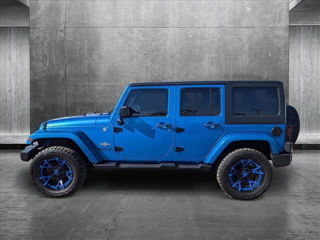 used 2014 Jeep Wrangler Unlimited car, priced at $16,991