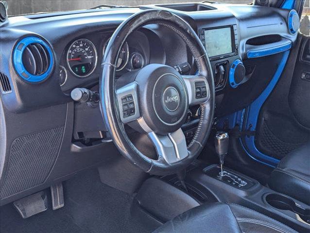 used 2014 Jeep Wrangler Unlimited car, priced at $16,991