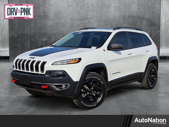 used 2018 Jeep Cherokee car, priced at $17,491